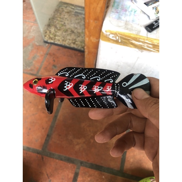 Cá mô hình channa red
