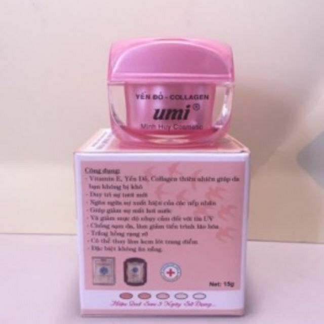 Kem umi yến đỏ 15g 4 loại | BigBuy360 - bigbuy360.vn