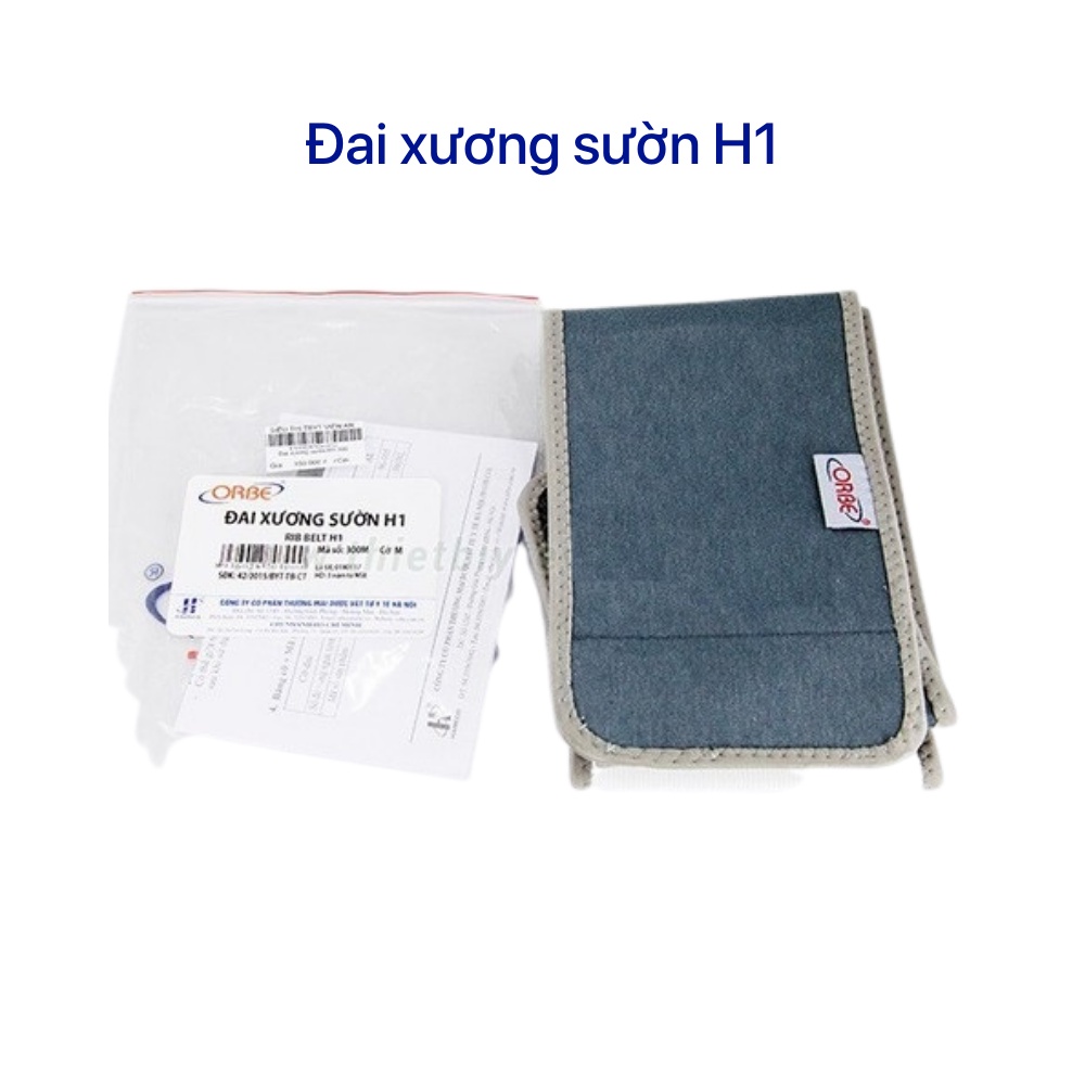 Đai xương sườn ORBE H1 - Hỗ trợ bị thương, gãy, rạn xương xườn