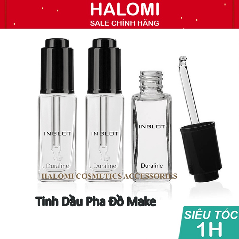 Tinh Dầu Makeup Oil Inglot Duraline Mixing 9ml Chuyên dùng cho pha mascara và mĩ phẩm bị khô