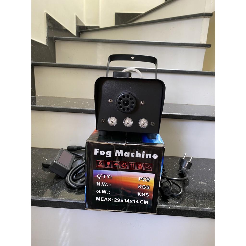 MÁY KHÓI 600 W CÓ LED MINI - CHUYÊN DÙNG CHO PHÒNG KARAOKE , PHÒNG BAY .