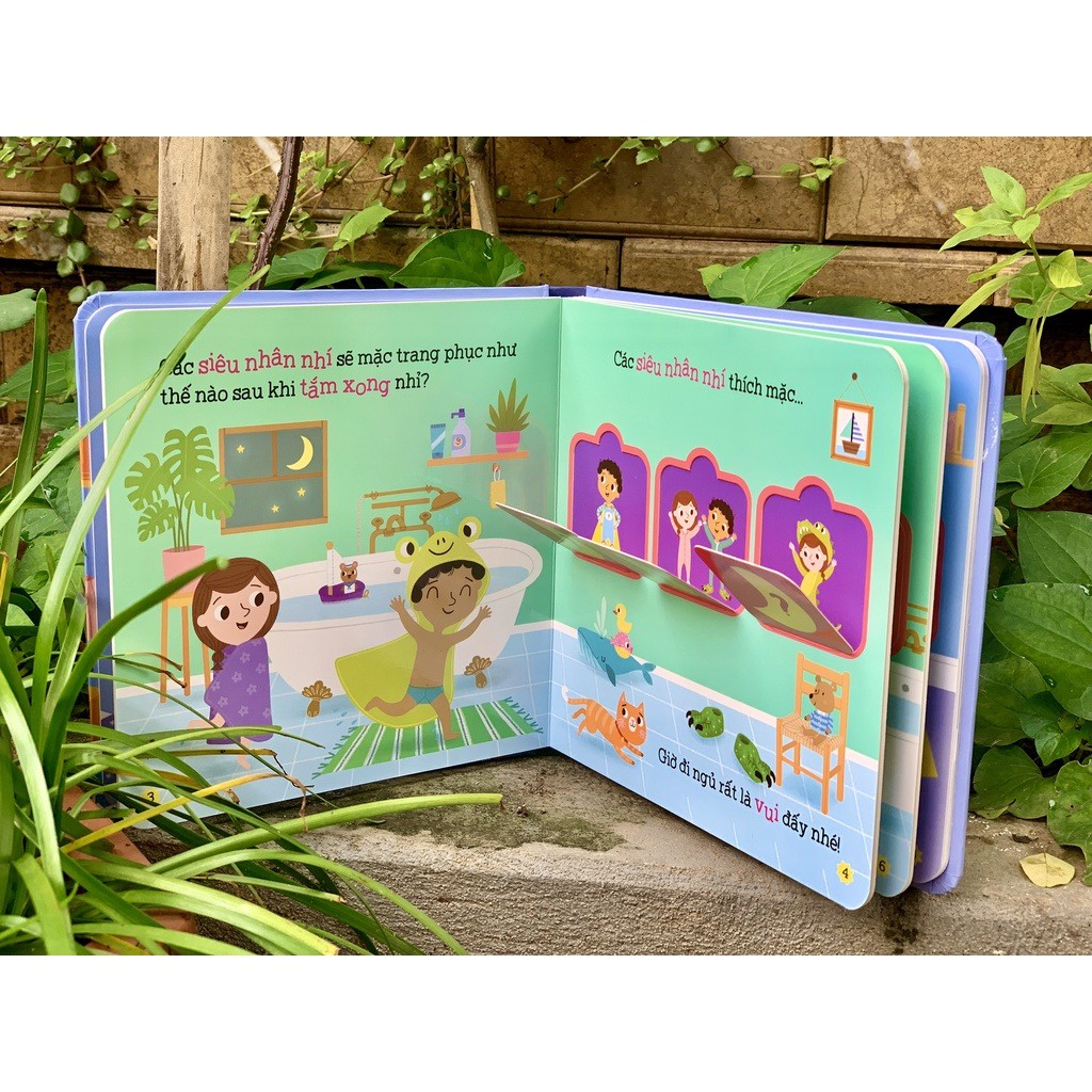 Sách - Lift-The-Flap - Lật Mở Khám Phá- Bé Giỏi Giang, Vệ Sinh Đúng Cách