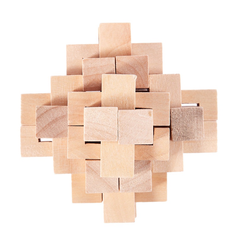 Đồ chơi xếp hình bằng gỗ kích thích trí não cho người lớn và trẻ em