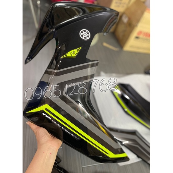 Dàn áo Ex 155 full đen 9 món kèm tem