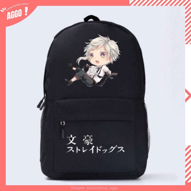 Balo Đi Học Hoạt Hình Anime Bungou Stray Dogs: Dead Apple Văn hào lưu lạc