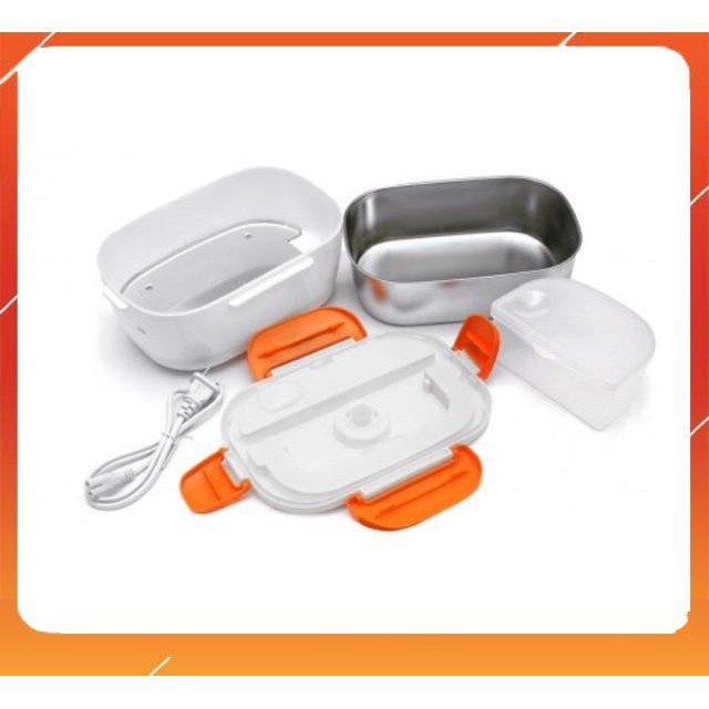 Hộp cơm ❤️FREESHIP❤️hâm nóng ruột inox cắm điện ( inox 304) | BigBuy360 - bigbuy360.vn