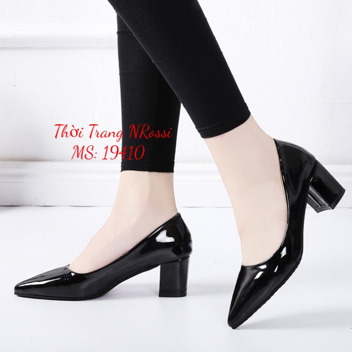 Giày cao gót nữ màu đỏ Big Size NRossi 40 41 42 43 44