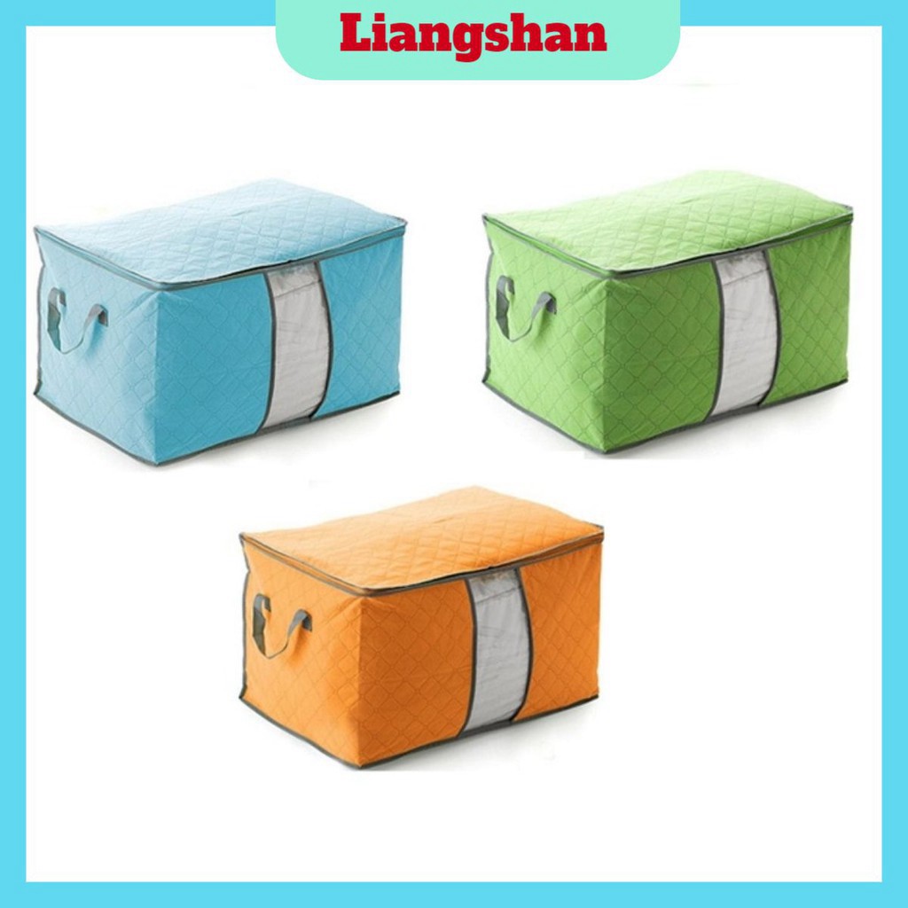 Túi Đựng Chăn Màn FreeShip Combo 3 Túi Đựng Đồ Cỡ Lớn Dáng Ngang | AKIEN