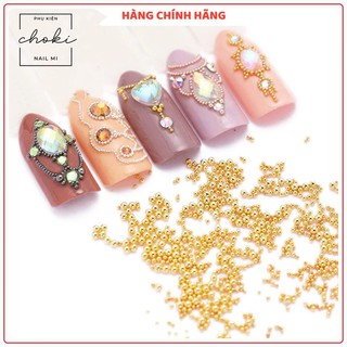 Phụ kiện nail Inox vàng CHOKI NAIL MI trang trí móng tay móng chân đa dạng chủ đề - TT28