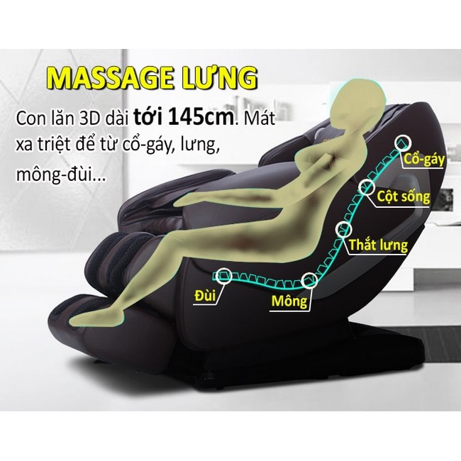 Ghế massage toàn thân Shika SK-1168