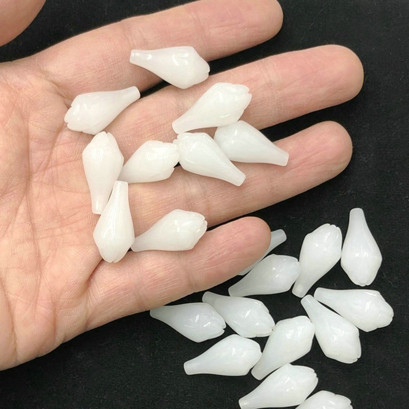 [Nguyên liệu làm trâm] 1 nụ hoa ly nhiều kích thước