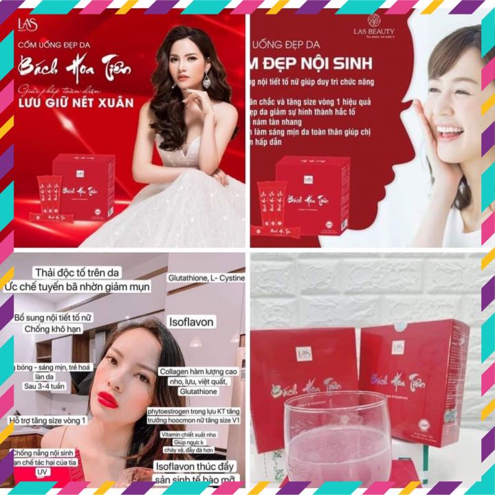 Cốm Bách Hoa Tiên , Bổ Sung Nội Tiết Tố , Đẹp Da , Tăng Vòng 1 [ Chính - Hãng ] | BigBuy360 - bigbuy360.vn