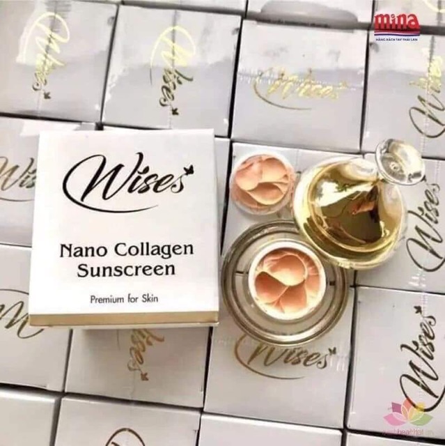 Kem Chống Nắng Wise Nano Collagen Sunscreen Thái Lan