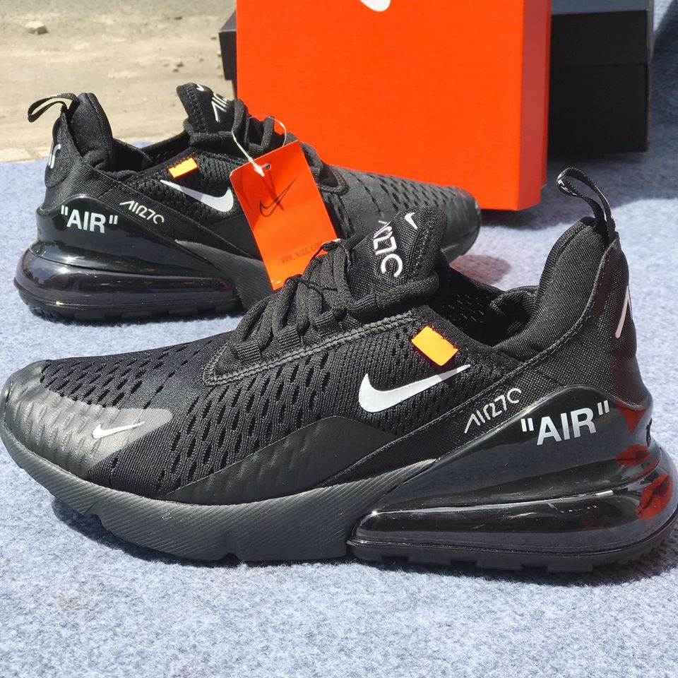 [Giày Thể Thao] GIÀY NAM NỮ NIKE AIR MAX 270 - ALL BLACK CAO CẤP