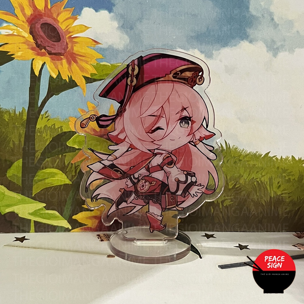 (Mini) Mô hình Standee Mini GENSHIN IMPACT tượng acrylic standee game mica chibi trang trí trưng bày