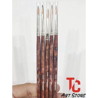 Cọ vẽ đầu nhọn HAND ZBS (Cọ vẽ đầu tròn)