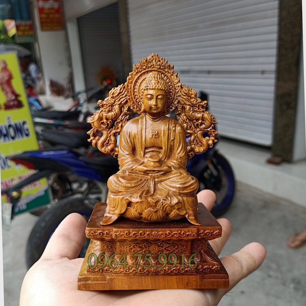 Tượng Phật Mini Để Ô tô 💝 Nam Mô A Di Đà