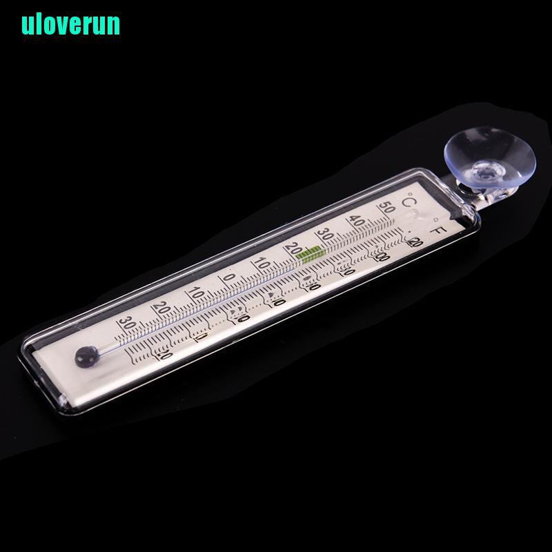 Uloverun Đồng Hồ Đo Nhiệt Độ Nước Bể Cá Bằng Kính