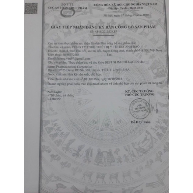 Giảm cân Best Slim Collagen 🔸QUÀ TẶNG🔸