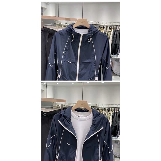 Áo Khoác Có Mũ Trùm Dáng Rộng Thiết Kế Giản Dị Dành Cho Nam