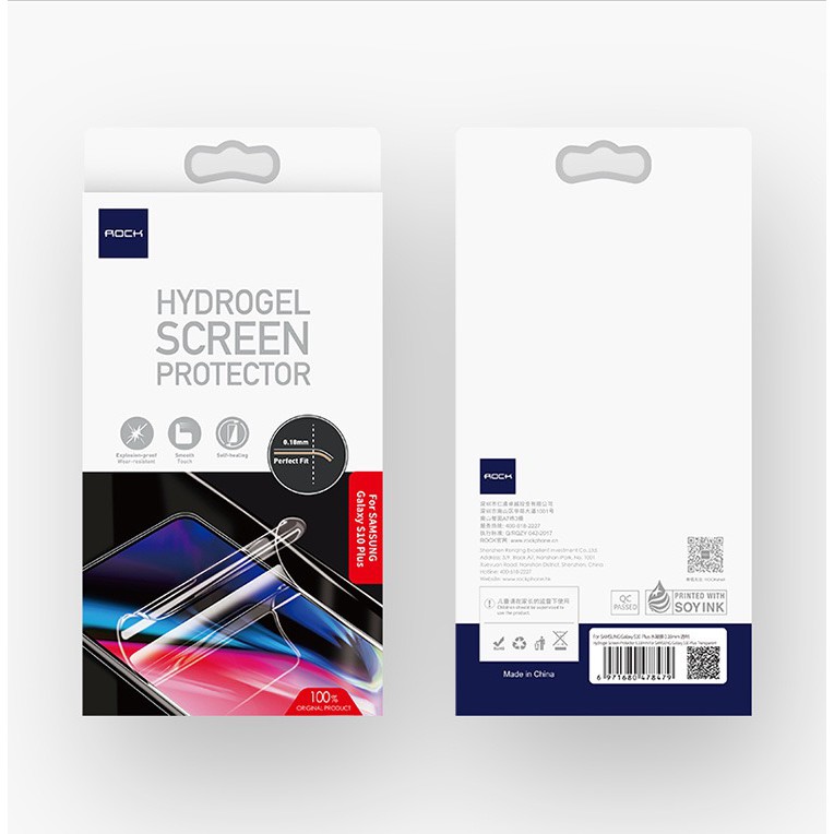 Miếng dán màn hình SamSung Galaxy S10 Plus hiệu Rock