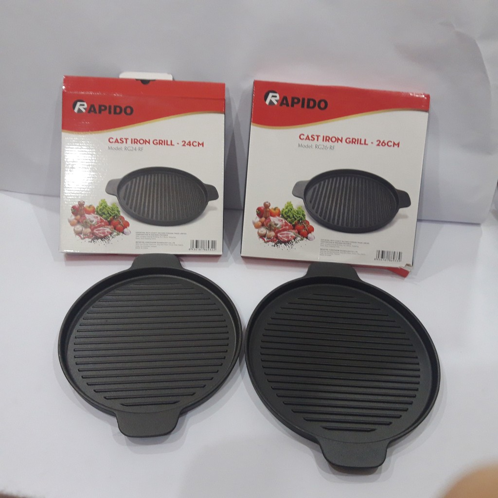 Chảo nướng chống dinh Rapido dùng được trên mọi loại bếp DrbStore