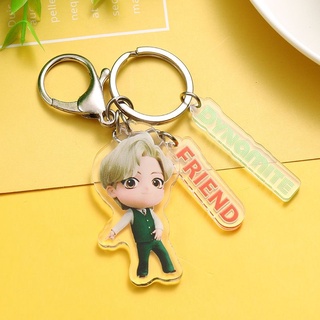 Móc khóa chibi BTS chủ đề Dynamite