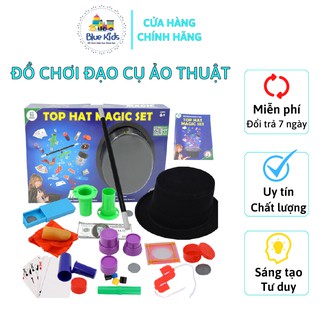 Đồ chơi đạo cụ ảo thuật BLUE KIDS độc đáo 65 đạo cụ, kích thích sáng tạo, phát triển trí tuệ cho trẻ