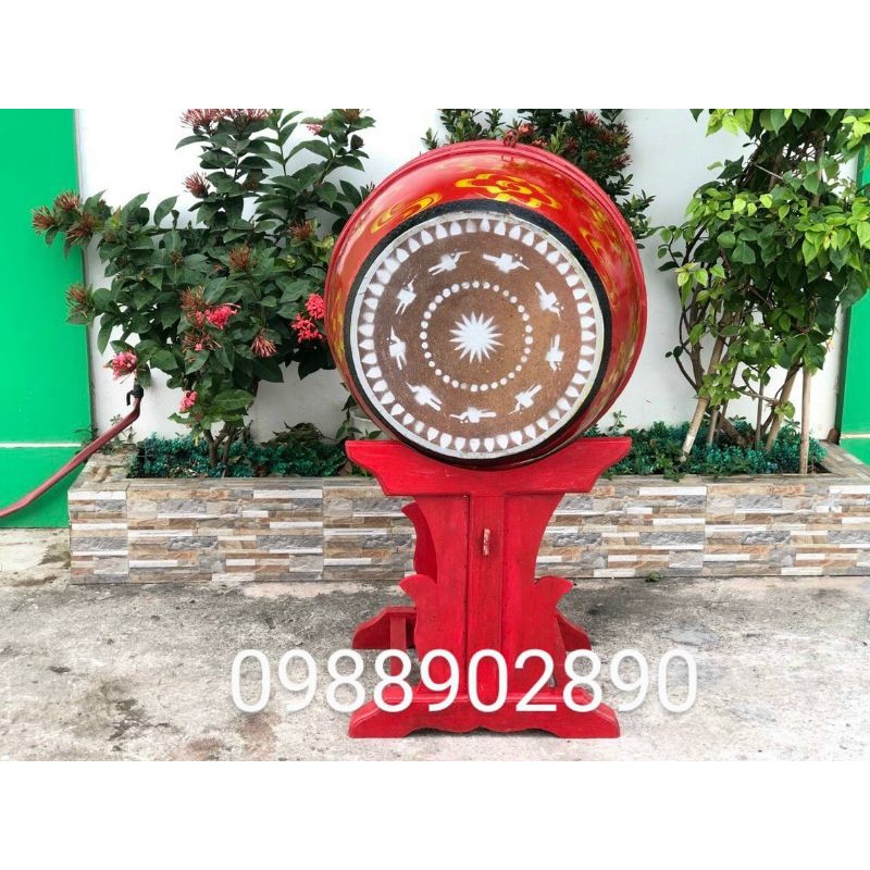 Trống báo giờ trường học. đk 48cm