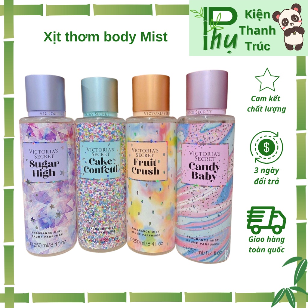 Xịt thơm body Mist 💥 GIÁ SỐC 💥 Xịt thơm toàn thân Victoria Secret - 250ml Hương thơm cực sang chảnh