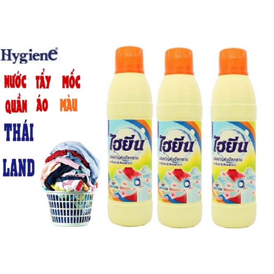 Nước Tẩy Mốc Quần Áo Màu Hygiene Thai Land 250ml