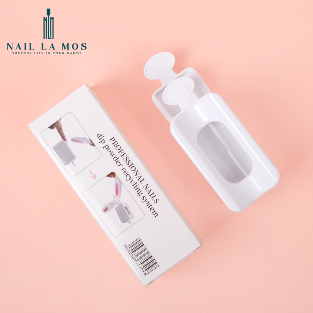 Khay hứng đá rắc nail, bột, nhũ trang trí móng các loại - Khay đựng nhũ rắc tiện lợi, chuyên dụng cho dân làm móng
