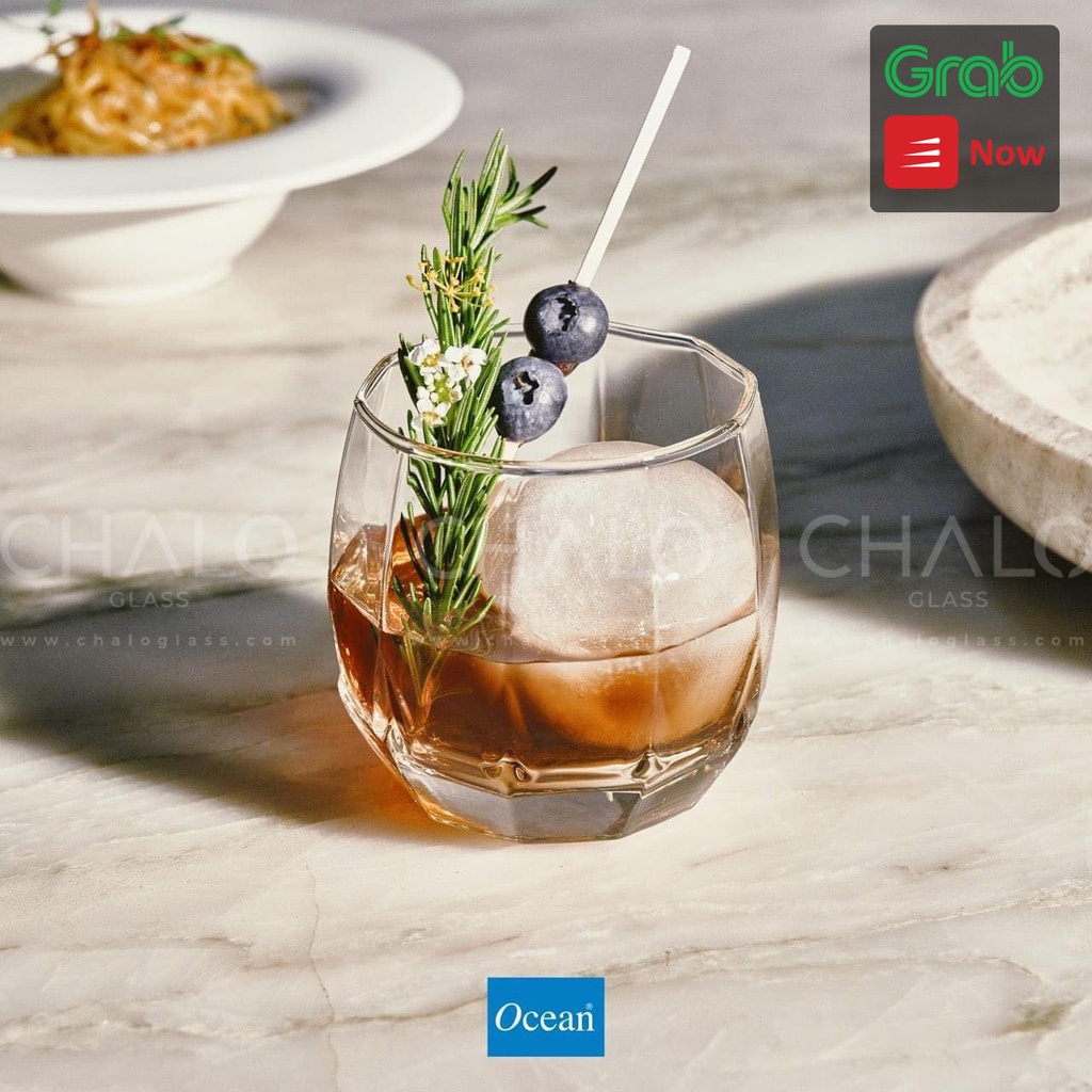Cốc thủy tinh Ocean Jubilee Rock - 340ml - 2712 [Chiếc lẻ - Made in Thailand]