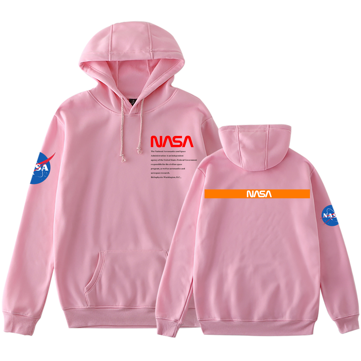 Áo Hoodie Họa Tiết Nasa Cá Tính Dành Cho Nam | BigBuy360 - bigbuy360.vn