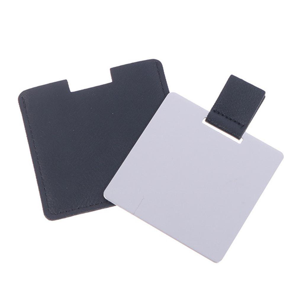 Gương Trang Điểm Gấp Gọn Bằng Da PU Siêu Mỏng Tiện Dụng