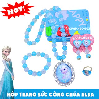Bộ Phụ kiện Công Chúa Elsa. Trang Sức Công chúa Elsa