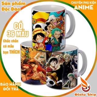 {36 Mẫu} Ly sứ in hình Anime One Piece Vua hải tặc Luffy Cốc uống nước đẹp làm quà tặng đặc biệt giá trị và ý nghĩa