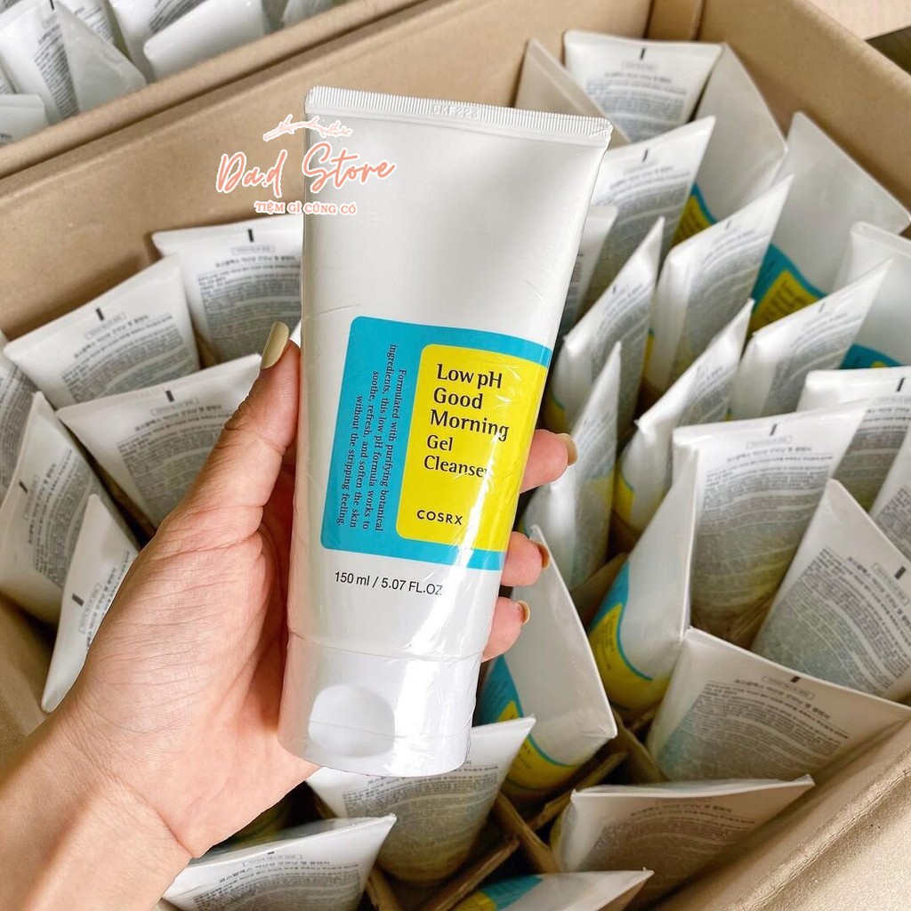 Sữa Rửa Mặt Dạng Gel Chiết Từ Dầu Cây Trà Cosrx Low PH Good Morning Gel Cleanser 150 ml - Da.d Cosmetics | BigBuy360 - bigbuy360.vn