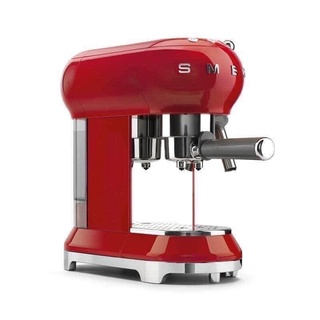 Máy pha cà phê smeg đỏ ECF01RDEU