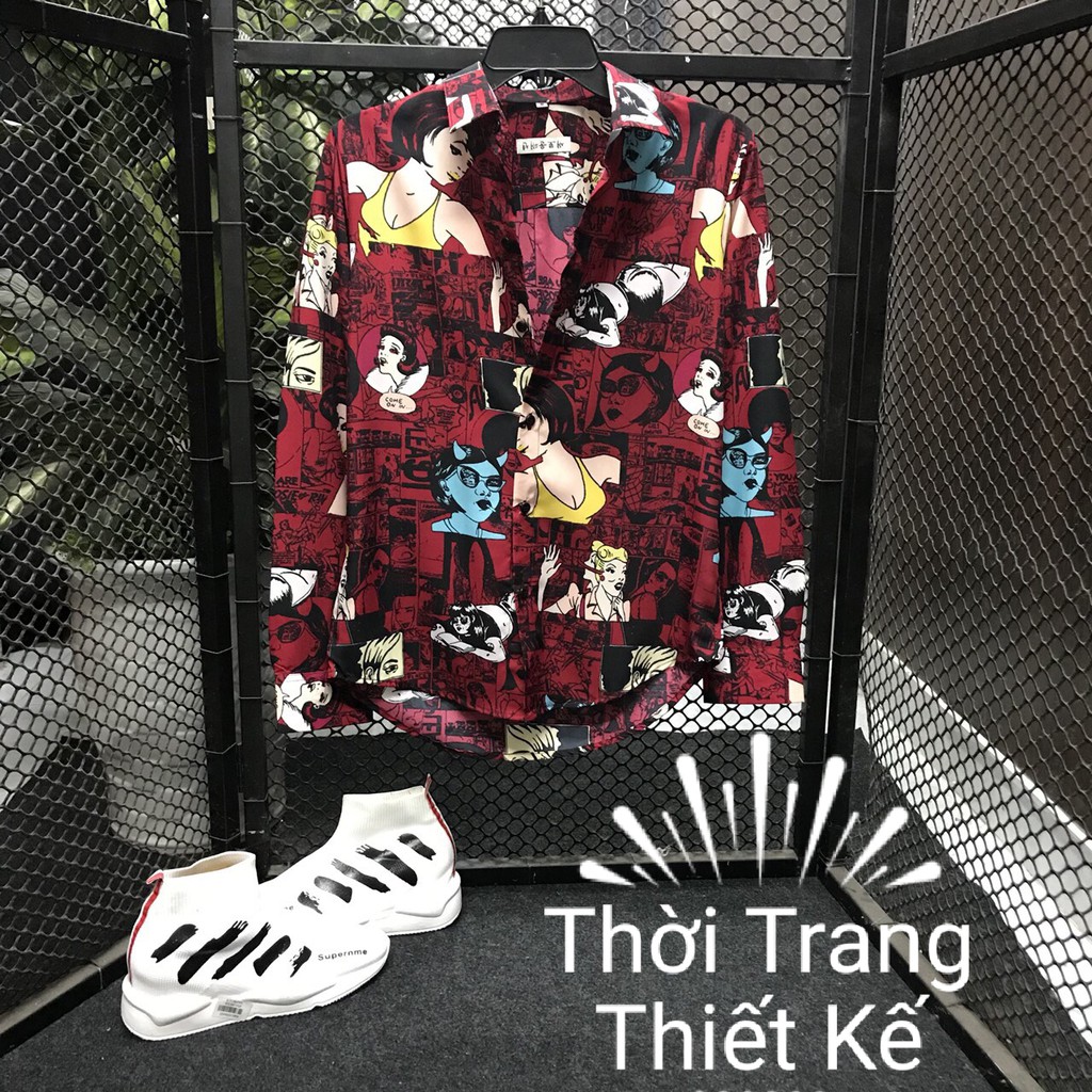 áo sơ mi nam THỜI TRANG THIẾT KẾ SHOP - Dài tay