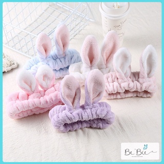 Băng đô tai thỏ, Cài tóc, tẩy trang, skincare siêu yêu nhiều màu