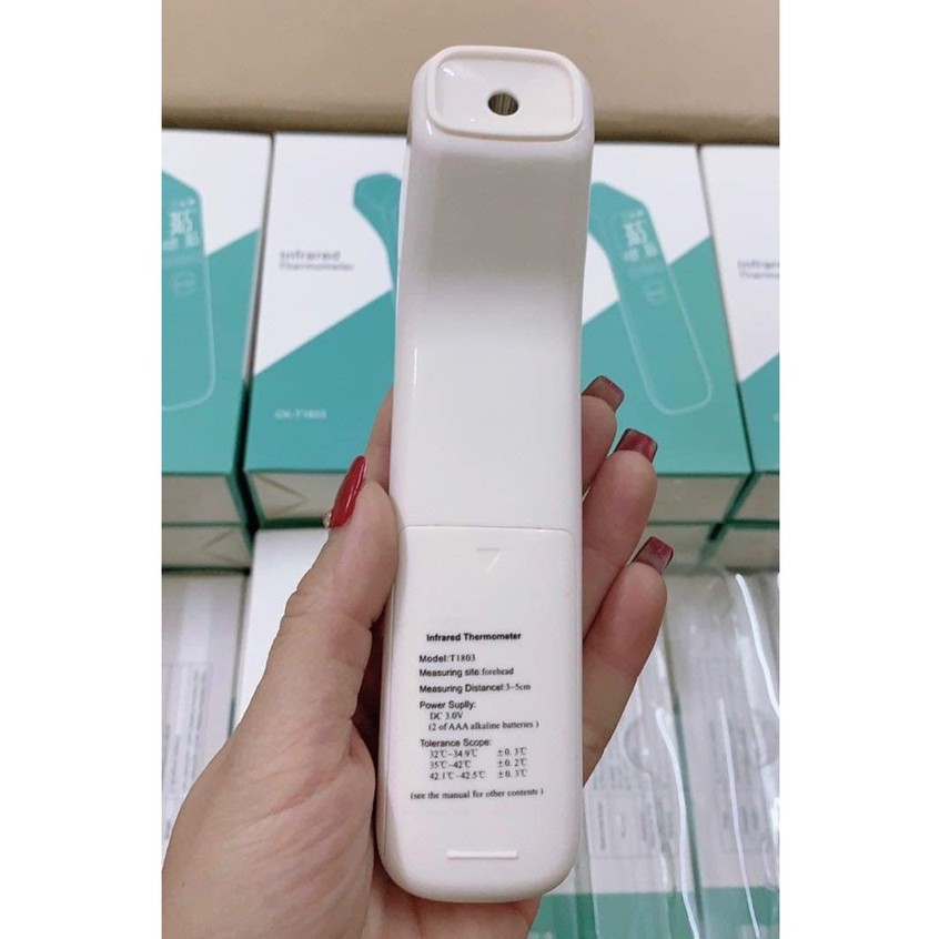Nhiệt kế điện tử hồng ngoại đa năng đo trán đo nhanh chính xác