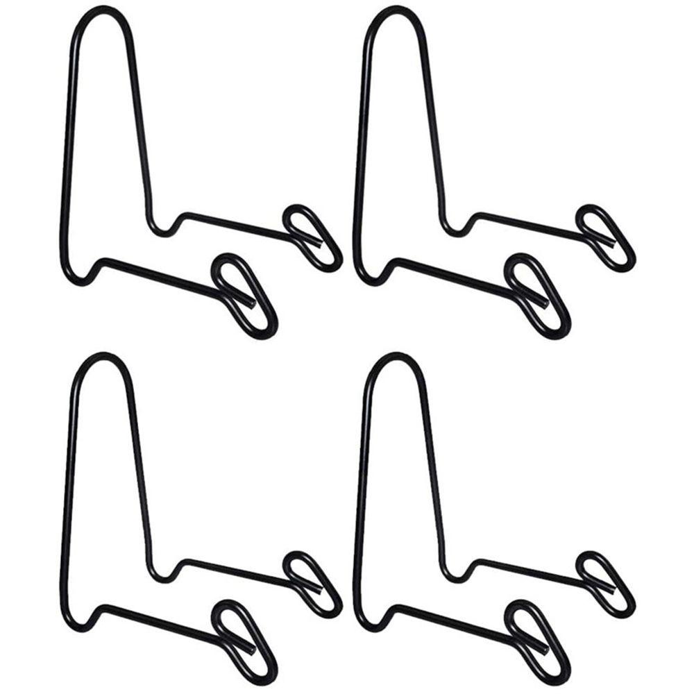 YIYU Set 4 Giá Đỡ Trưng Bày Bát Đĩa Bằng Sắt Bền Trang Trí Nghệ Thuật