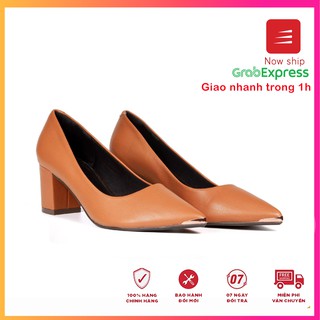 [Da Thật - Fake đền 100 lần] Giày cao gót 5p  - Kaleea QHK1909 - Lót Giày cao gót nữ cao cấp gót trụ mũi bọc