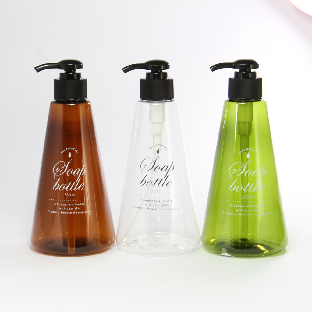 Bình chiết mỹ phẩm 360ml 1304 YAMADA Nhật Bản chất liệu nhựa cao cấp, vô cùng tiện lợi