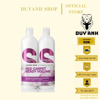 Cặp Gội Xả Tigi Trắng S Factor 750ml Bản Nâng Cấp Bảo Vệ Phục Hồi Tái Tạo Giúp Giữ Màu, Bồng Bềnh Suôn Mượt Tóc