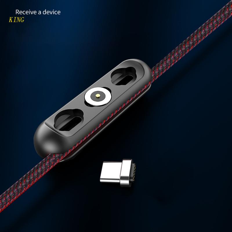 Đầu Cắm Cáp Sạc Từ Tính Type-C Độ Co Giãn Cao Tương Thích Với Apple Android