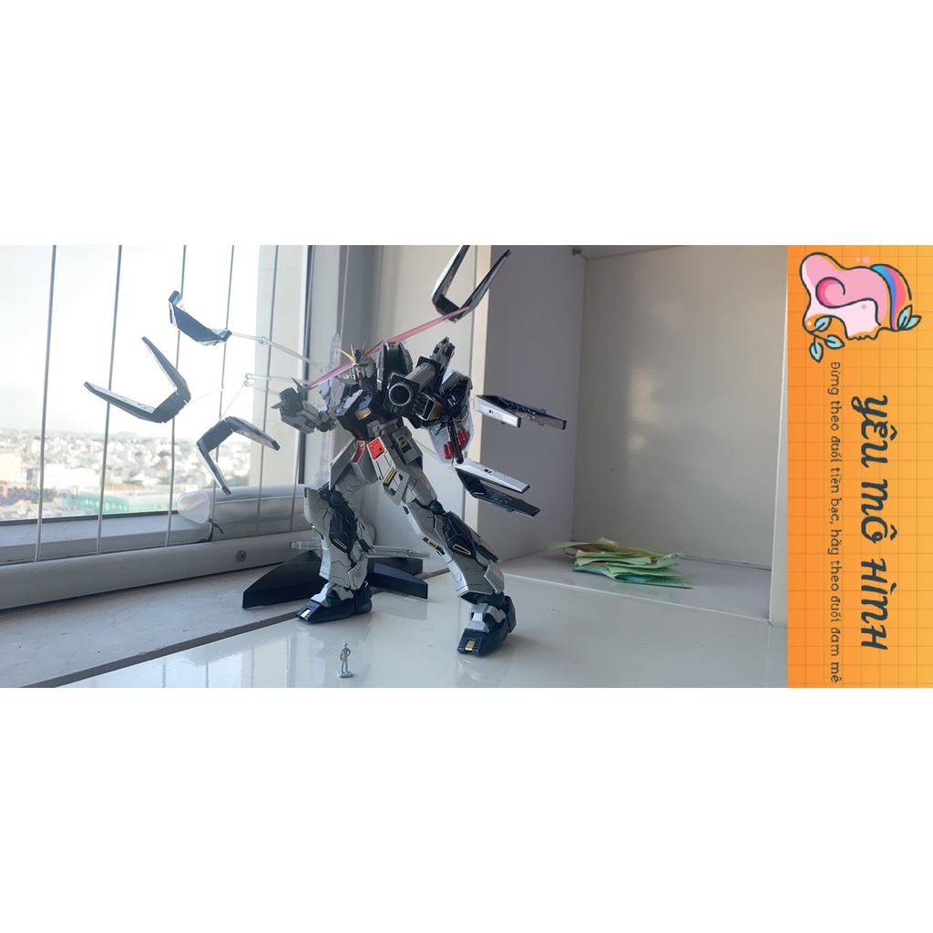 Mô hình Gundam MG RX-93 VFIGHTER ver.Ka Titanium Finish  Tặng kèm Decal nước và Base Gundam MG