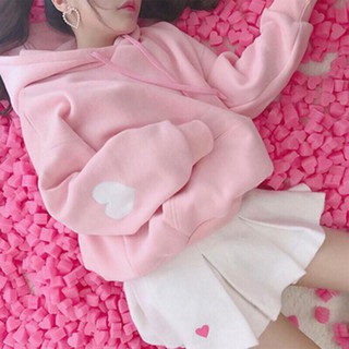 ÁO NỈ BÔNG TAY TIM HS.