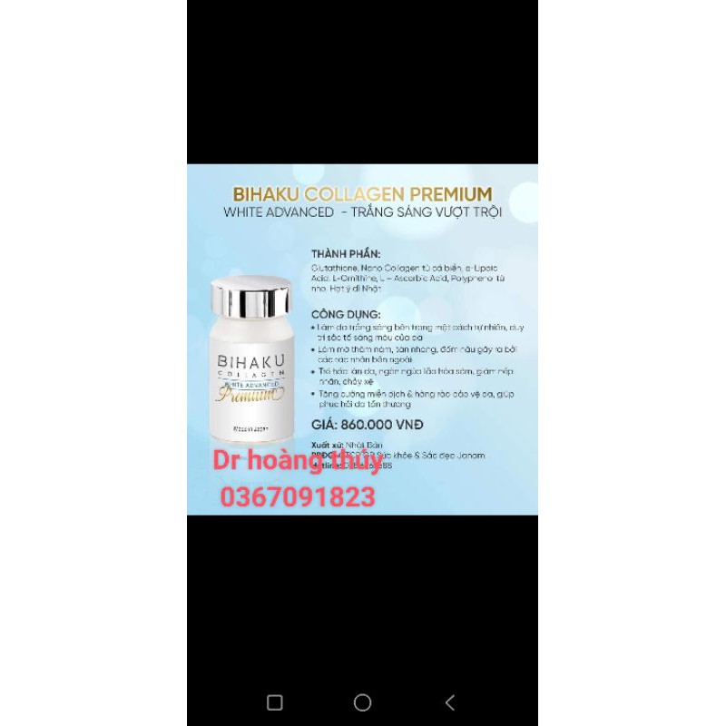 COLLAGEN NHẬT BIHAKU (MẪU MỚI) (30 viên) | BigBuy360 - bigbuy360.vn